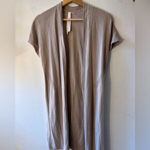 The Group Babaton Knit Sleeveless tie duster/cardigan XS